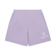 Kasjmier Short in Zacht Lila Sporty & Rich , Purple , Dames