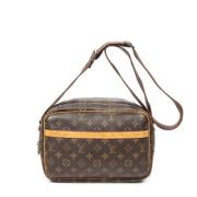 Pre-owned Canvas louis-vuitton-bags Louis Vuitton Vintage , Brown , Da...