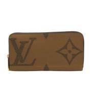 Pre-owned Fabric wallets Louis Vuitton Vintage , Brown , Dames