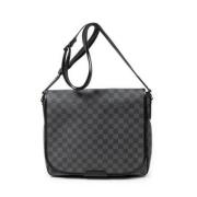 Pre-owned Canvas louis-vuitton-bags Louis Vuitton Vintage , Black , Da...