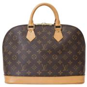 Pre-owned Canvas louis-vuitton-bags Louis Vuitton Vintage , Brown , Da...