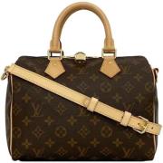 Pre-owned Fabric louis-vuitton-bags Louis Vuitton Vintage , Brown , Da...