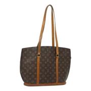 Pre-owned Canvas totes Louis Vuitton Vintage , Brown , Dames