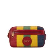 Pre-owned Canvas crossbody-bags Gucci Vintage , Multicolor , Dames