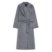 Grijze Tempera Jassen voor Weekenduitjes Max Mara Weekend , Gray , Dam...