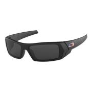 Mat Zwart Gascan Zonnebril Limited Edition Oakley , Black , Heren