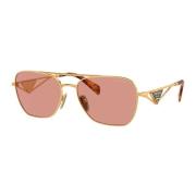 PR A50S 5Ak08M Sunglasses Prada , Yellow , Dames