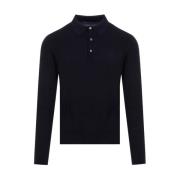 Klassiek Chairman Navy Polo Shirt Ralph Lauren , Blue , Heren