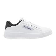 Witte Sneakers met Logodetail Armani Exchange , White , Heren