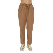 Stijlvolle broek voor vrouwen Marella , Brown , Dames