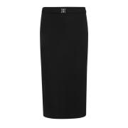 Jersey Riem Rok Filippa K , Black , Dames