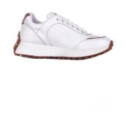 Witte Sport Sneakers Logo Zijkant Liu Jo , White , Dames