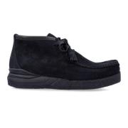 Zwarte Gesloten Enkellaarzen Aw24 visvim , Black , Heren