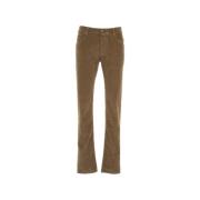 Corduroy broek Jacob Cohën , Green , Heren