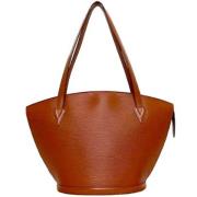 Pre-owned Leather louis-vuitton-bags Louis Vuitton Vintage , Brown , D...