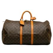 Pre-owned Canvas louis-vuitton-bags Louis Vuitton Vintage , Brown , Da...