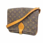 Pre-owned Fabric louis-vuitton-bags Louis Vuitton Vintage , Brown , Da...