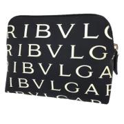 Pre-owned Fabric handbags Bvlgari Vintage , Black , Unisex