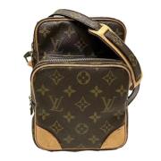 Pre-owned Fabric louis-vuitton-bags Louis Vuitton Vintage , Brown , Da...