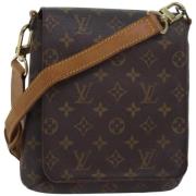 Pre-owned Canvas louis-vuitton-bags Louis Vuitton Vintage , Brown , Da...