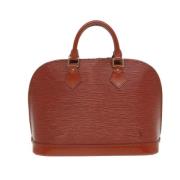 Pre-owned Leather louis-vuitton-bags Louis Vuitton Vintage , Brown , D...