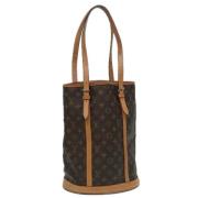 Pre-owned Canvas louis-vuitton-bags Louis Vuitton Vintage , Brown , Da...