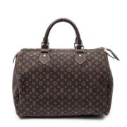 Pre-owned Canvas handbags Louis Vuitton Vintage , Brown , Dames