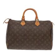 Pre-owned Canvas louis-vuitton-bags Louis Vuitton Vintage , Brown , Da...