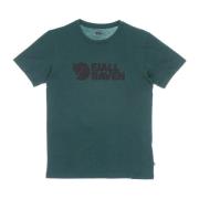 Arctic Green Logo T-shirt Fjällräven , Green , Heren