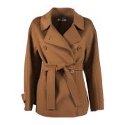 Kameel Jassen voor Vrouwen Max Mara , Brown , Dames