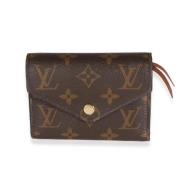 Pre-owned Canvas wallets Louis Vuitton Vintage , Brown , Dames