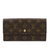 Pre-owned Fabric wallets Louis Vuitton Vintage , Brown , Dames