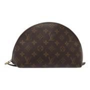 Pre-owned Canvas pouches Louis Vuitton Vintage , Brown , Dames