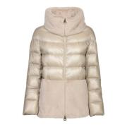 Beige Winterjas Dameskleding Herno , Beige , Dames