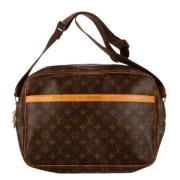 Pre-owned Canvas louis-vuitton-bags Louis Vuitton Vintage , Brown , Da...