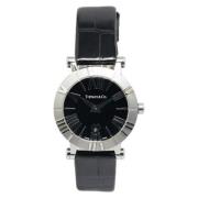 Pre-owned Stainless Steel watches Tiffany & Co. Pre-owned , Black , Da...