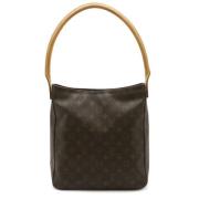 Pre-owned Fabric louis-vuitton-bags Louis Vuitton Vintage , Brown , Da...