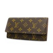 Pre-owned Fabric wallets Louis Vuitton Vintage , Brown , Dames