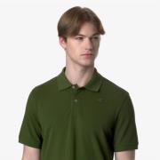 Stijlvolle T-shirt en Polo Collectie K-Way , Green , Heren