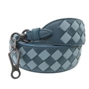 Pre-owned Leather home-office Bottega Veneta Vintage , Blue , Dames