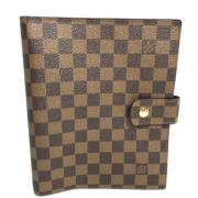 Pre-owned Canvas home-office Louis Vuitton Vintage , Brown , Dames