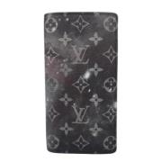 Pre-owned Fabric wallets Louis Vuitton Vintage , Gray , Heren