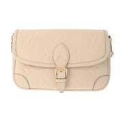 Pre-owned Leather louis-vuitton-bags Louis Vuitton Vintage , Beige , D...