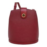 Pre-owned Leather louis-vuitton-bags Louis Vuitton Vintage , Red , Dam...