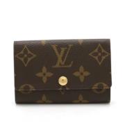 Pre-owned Fabric key-holders Louis Vuitton Vintage , Brown , Dames