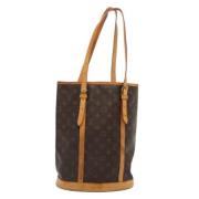 Pre-owned Canvas louis-vuitton-bags Louis Vuitton Vintage , Brown , Da...