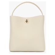 Dames Licht Beige Handtas gemaakt van Echt Leer Er00115796 Estro , Bei...