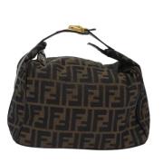 Pre-owned Canvas fendi-bags Fendi Vintage , Brown , Dames