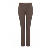 Klassieke Chino Broek Gustav , Brown , Dames