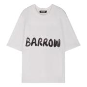 T-shirt met print Barrow , White , Dames